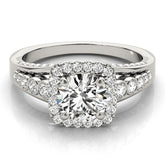 Engagement Rings Halo Round - TN84270